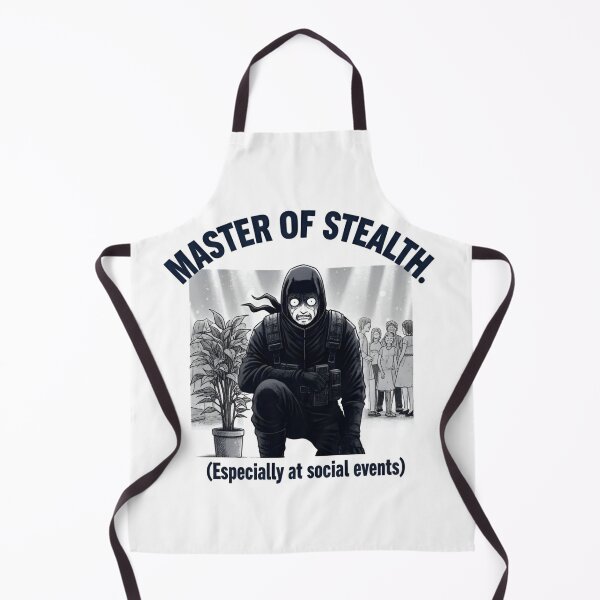 Item preview, Introvert Ninja Meme – Funny Social Anxiety Anime Style Design designed and sold by Good Vibes .