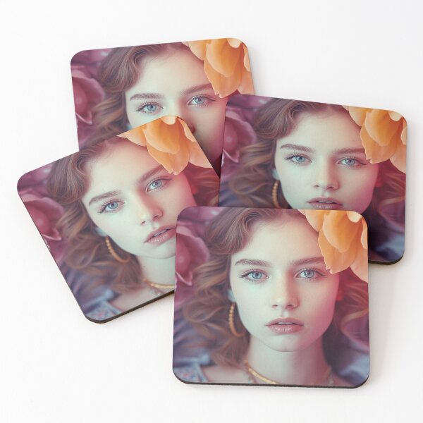 Item preview, Dreamy Floral Film Portrait - Vintage Aesthetic  designed and sold by MARSHORY.