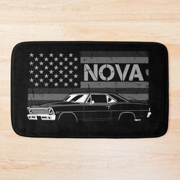 Item preview, 1967 Nova Patriotic American Flag Muscle Car Graphic Tee designed and sold by TheArtOfCar.