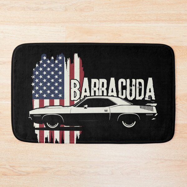 Item preview, Barracuda Patriotic American Flag Mopar Muscle Car designed and sold by TheArtOfCar.