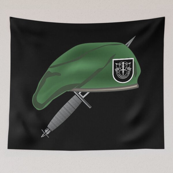 Item preview, SOF - 5th SFG Beret and Dagger X 300 designed and sold by Military Insignia Products.