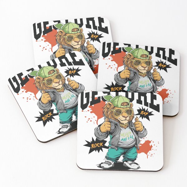 Item preview, Lion Streetwear Design – King of My Own Jungle Urban Graphic designed and sold by ColorFlick.