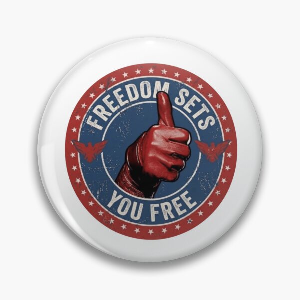 Item preview, Freedom Sets You Free designed and sold by Hoops and Movie Sticks.