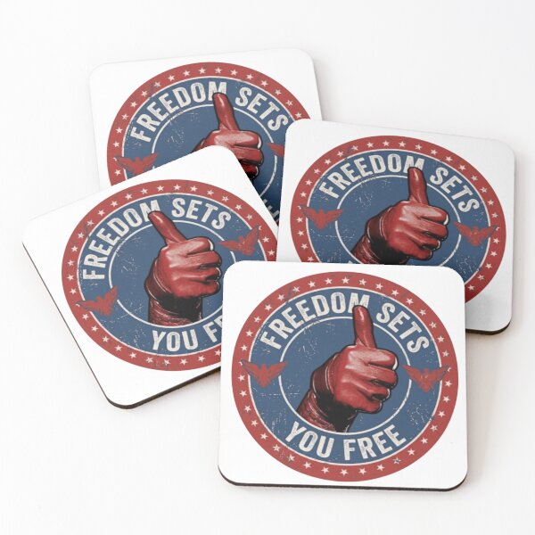 Item preview, Freedom Sets You Free designed and sold by Hoops and Movie Sticks.