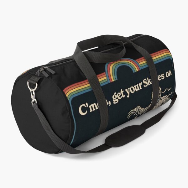 Item preview, Learn to Skate… or Else! Funny Mummy Chase Retro Roller Skating designed and sold by SidTastic .