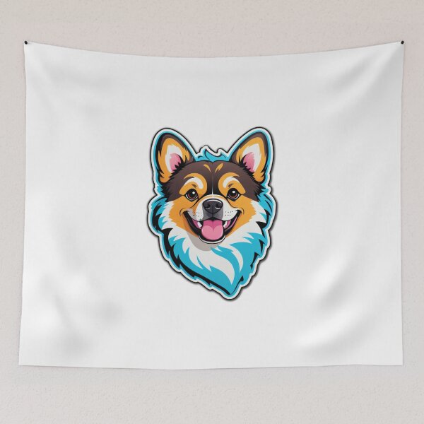 Item preview, Puppy Mascot Art designed and sold by tim tal.