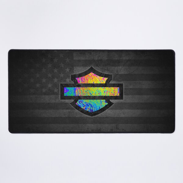 Item preview, Psychedelic Biker Flag – Neon Color Rush Motorcycle Design designed and sold by artistwill.