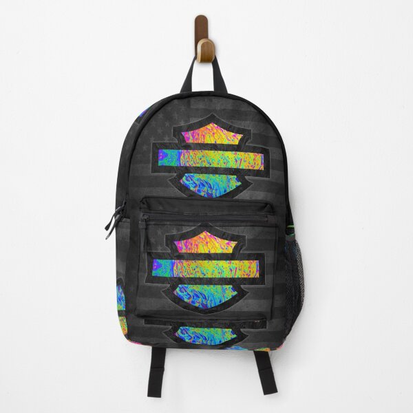 Item preview, Psychedelic Biker Flag – Neon Color Rush Motorcycle Design designed and sold by artistwill.
