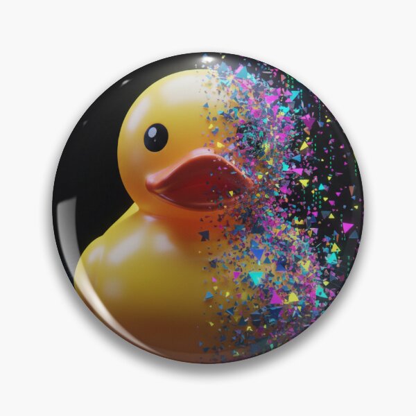 Item preview, Digital Deconstruction: The Glitch Duck designed and sold by DuckOddity.