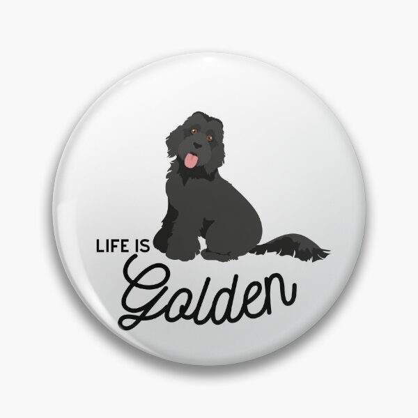 Item preview, Goldendoodle Cute Art Design Life Is Golden designed and sold by PeriwinkleStone.