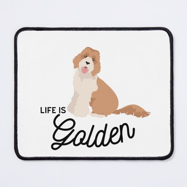 Item preview, Goldendoodle Cute Art Design Life Is Golden designed and sold by PeriwinkleStone.