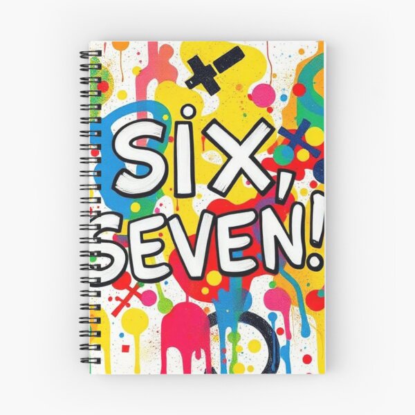 Item preview, Six, Seven!!! con explosión de color designed and sold by RAISC.