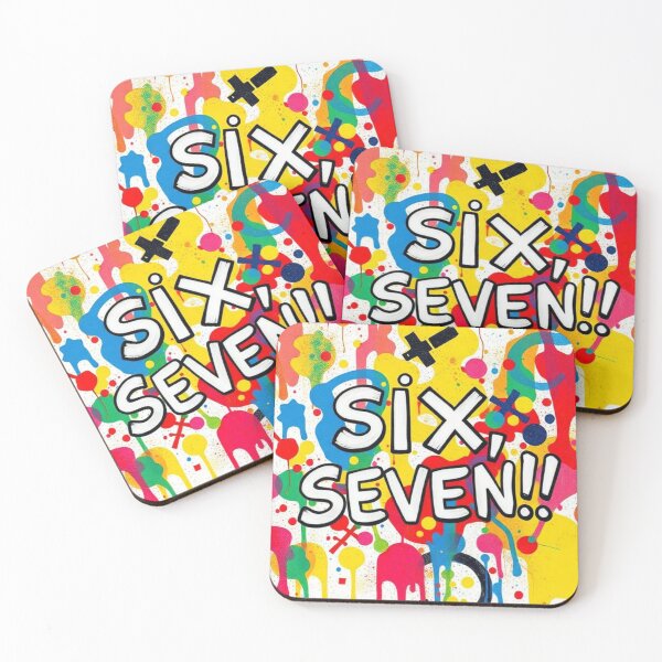 Item preview, Six, Seven!!! with an explosion of color designed and sold by RAISC.