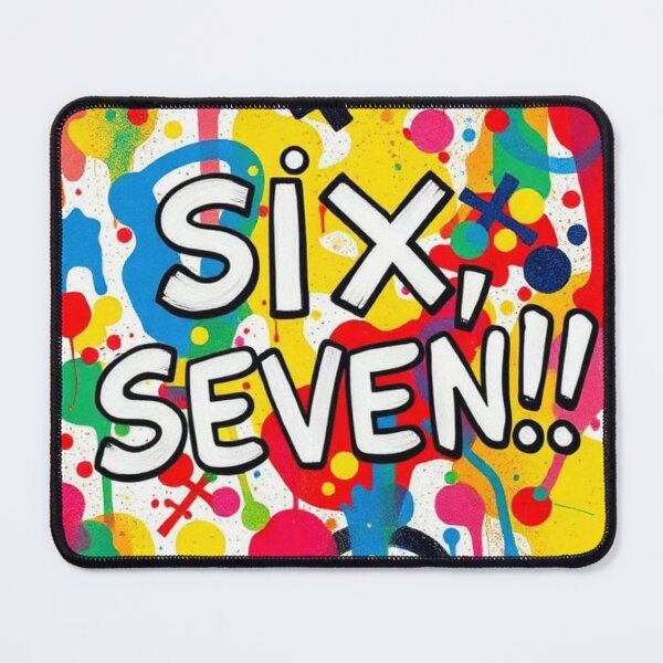 Item preview, Six, Seven!!! with an explosion of color designed and sold by RAISC.