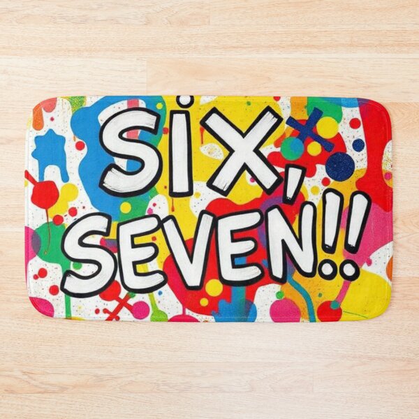 Item preview, Six, Seven!!! with an explosion of color designed and sold by RAISC.