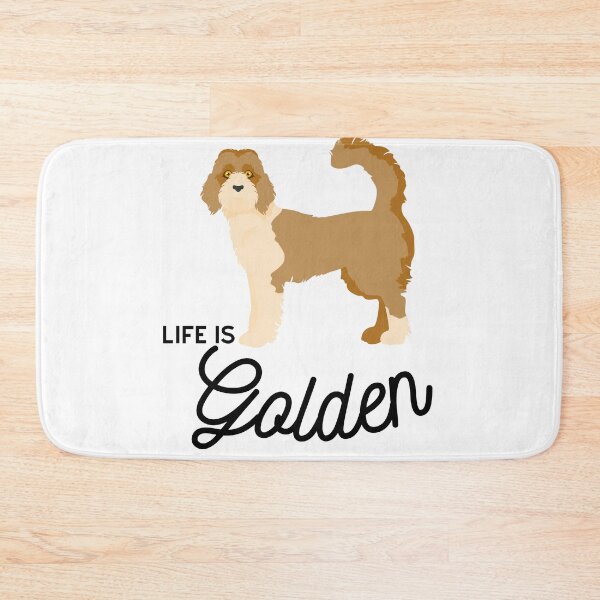 Item preview, Goldendoodle Cute Art Design Life Is Golden designed and sold by PeriwinkleStone.
