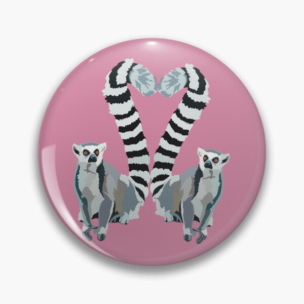 Item preview, Lemur, Love heart, Heart  designed and sold by PrettylittlepastelUk.