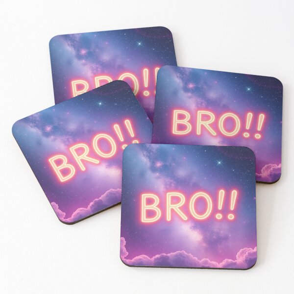 Item preview, BRO!!! in youthful neon designed and sold by RAISC.