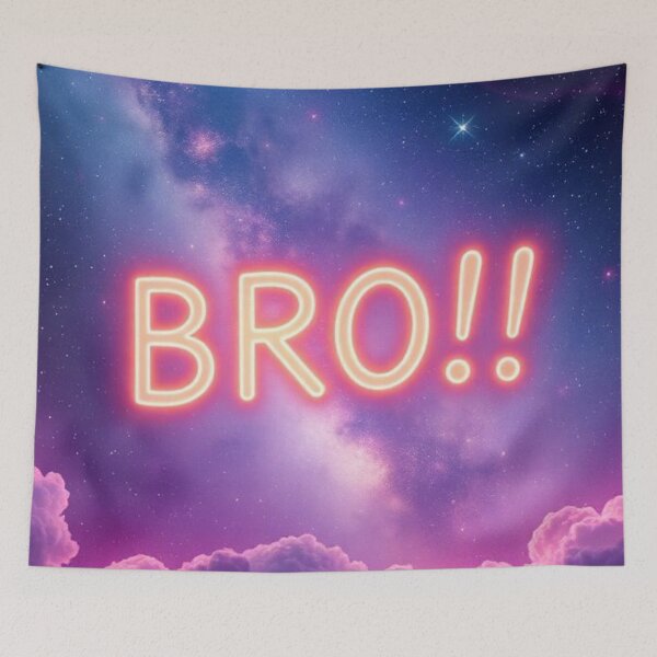 Item preview, BRO!!! in youthful neon designed and sold by RAISC.