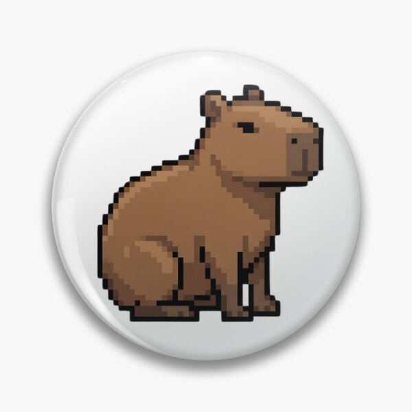Item preview, 8-bit Capybara designed and sold by 8-bit Ark.