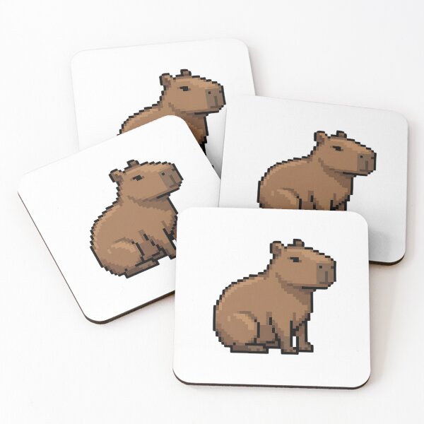 Item preview, 8-bit Capybara designed and sold by 8-bit Ark.