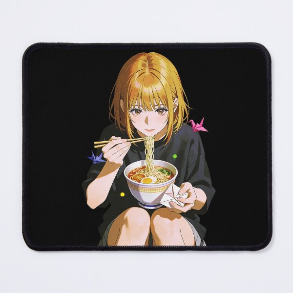 Item preview, Anime Ramen Girl with Origami Aesthetic designed and sold by MythicCotton.