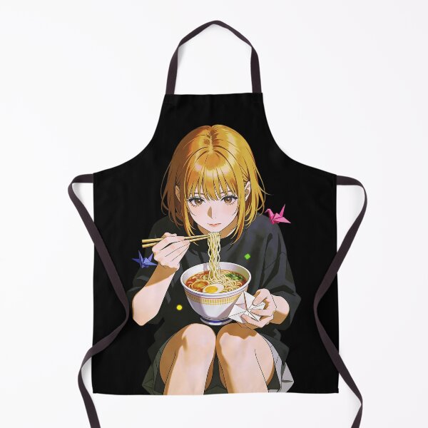 Item preview, Anime Ramen Girl with Origami Aesthetic designed and sold by MythicCotton.