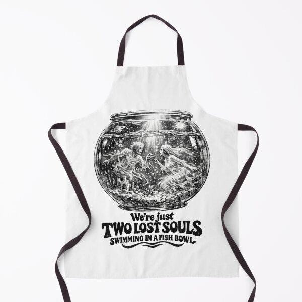 Item preview, Two Lost Souls Swimming in a Fish Bowl – Psychedelic Rock Art Print, Wish You Were Here Inspired, Vintage 70s Aesthetic, Surreal Music Illustration designed and sold by Donsean22.