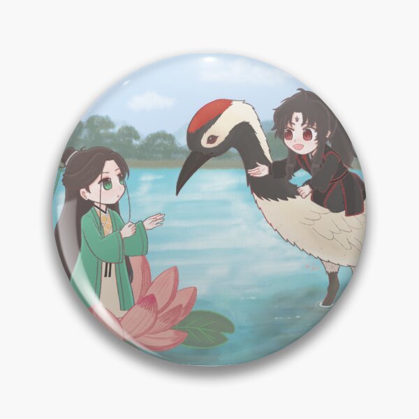 Item preview, Bingqiu Chibi Cute – Luo Binghe x Shen Qingqiu Anime Ship Art designed and sold by ISLevis.