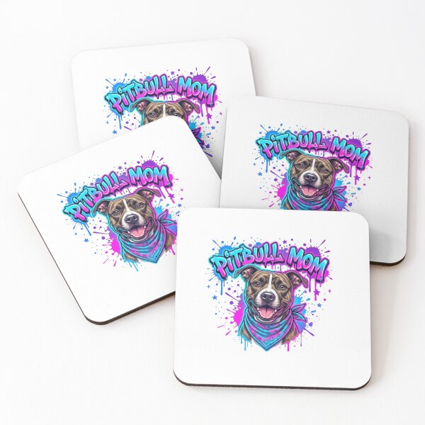 Item preview,  Pitbull Mom Splash Watercolor designed and sold by My Pitbull Place.