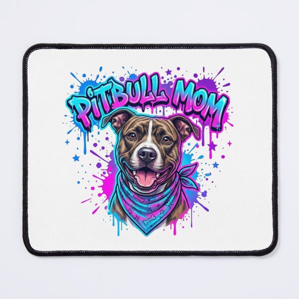 Item preview,  Pitbull Mom Splash Watercolor designed and sold by My Pitbull Place.