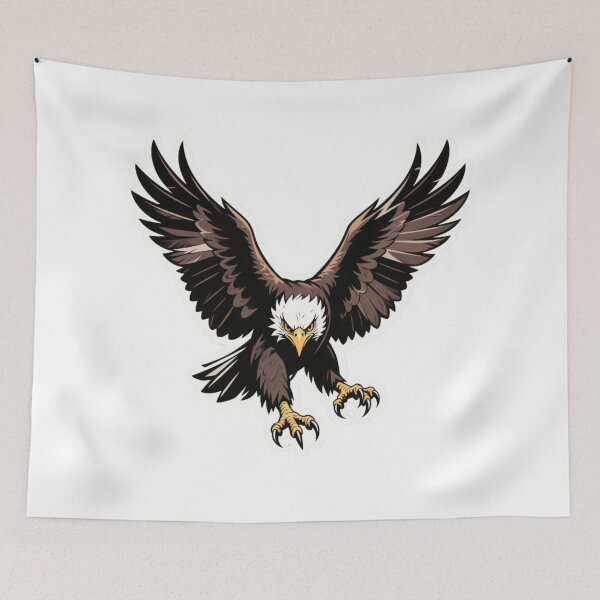 Item preview, Aggressive Eagle Streetwear Graphic Design designed and sold by Core Prints.