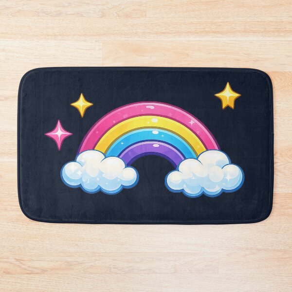 Item preview, Cute Rainbow Clouds Cartoon Bright Colourful Design designed and sold by ArtComixHaven.