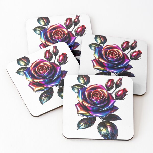 Item preview, Rainbow rose designed and sold by Tat-tera.