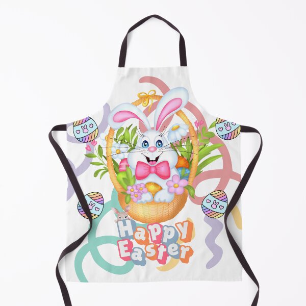 Item preview, Cute Easter Bunny Basket Kawaii Pastel Happy Easter Design designed and sold by Vibe Candy studio..