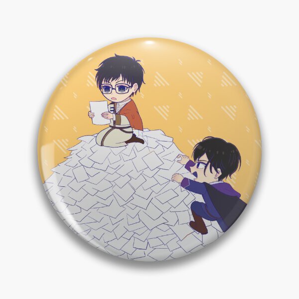 Item preview, Iseshachi Chibi Cute – Seiichirou x Aresh Anime Ship Fanart - Isekai no sata wa shachiku shidai  designed and sold by ISLevis.