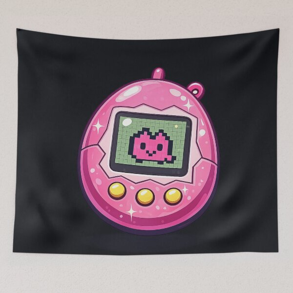 Item preview, Retro Digital Pet Nostalgia Cute Pixel Toy Design designed and sold by ArtComixHaven.