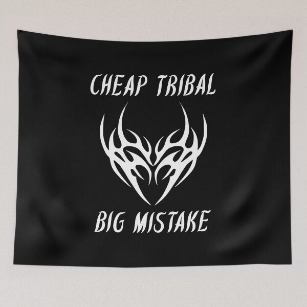 Item preview, Cheap tribal tattoo white designed and sold by eWproject.