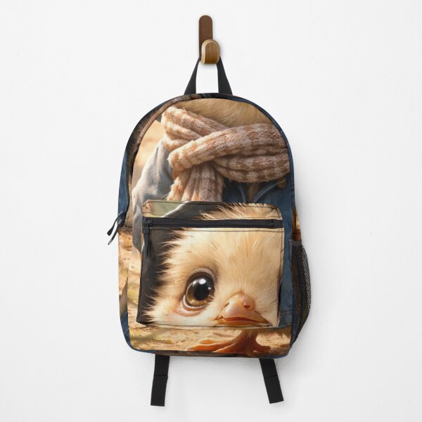 Item preview, Adorable Chick In Blue Jacket Cute Kawaii Art designed and sold by Hafcishop.