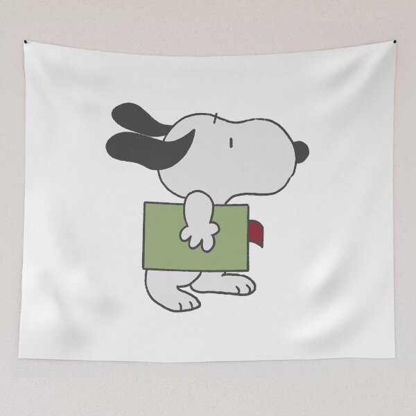 Item preview, snoopy reading a book designed and sold by liveawhimsylife.