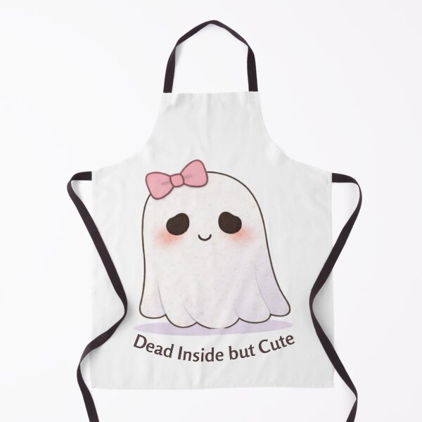 Item preview, Dead Inside but Cute Ghost | Kawaii Aesthetic | Relatable Dark Humor Design designed and sold by The Mood Index.