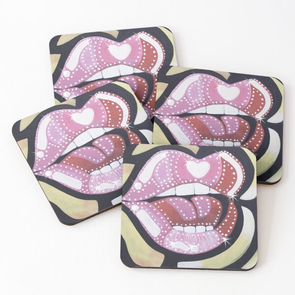 Item preview, Candy Heart Kiss ~Yellow~Repeat designed and sold by Art By  FRANchessca.