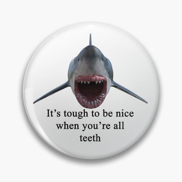 Item preview, Great white shark with all teeth showing  designed and sold by NextStepUP.
