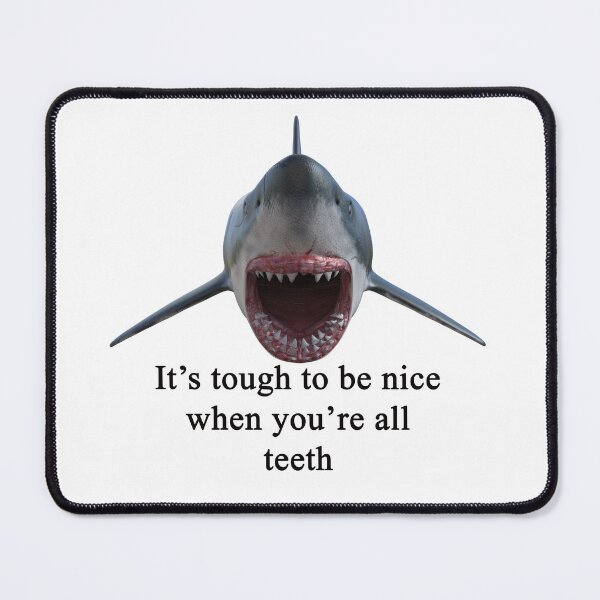 Item preview, Great white shark with all teeth showing designed and sold by NextStepUP.
