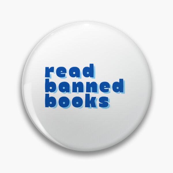 Item preview, Read Banned Books - Blue designed and sold by emsstickersandsuch.