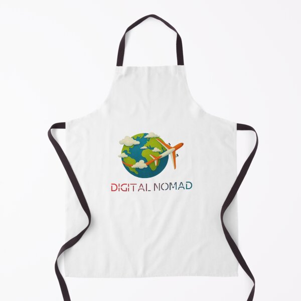 Item preview, No Fixed Address Digital Nomad Globe designed and sold by Inkworksbyshery.