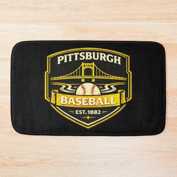 Item preview, Pittsburgh Baseball Vintage Badge Shirt Est 1882 Retro Steel City Design designed and sold by GhostDawgs.