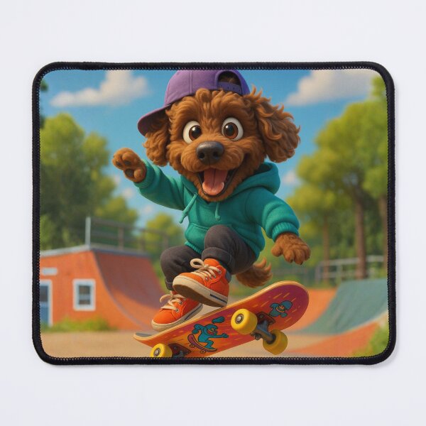 Item preview, Skater Spanish Water Dog designed and sold by Sillytoe.