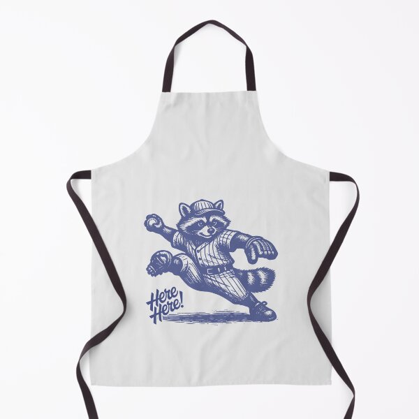Item preview, Funny Catcher Raccoon Say "Here, Here" | Baseball  Catcher Vintage designed and sold by Jokerstyle.