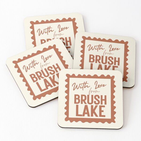 Item preview, Brush Lake Postage Stamp designed and sold by hardhathunny.
